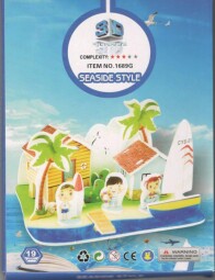 48148-9 3D puzzle BOXY - U MOŘE